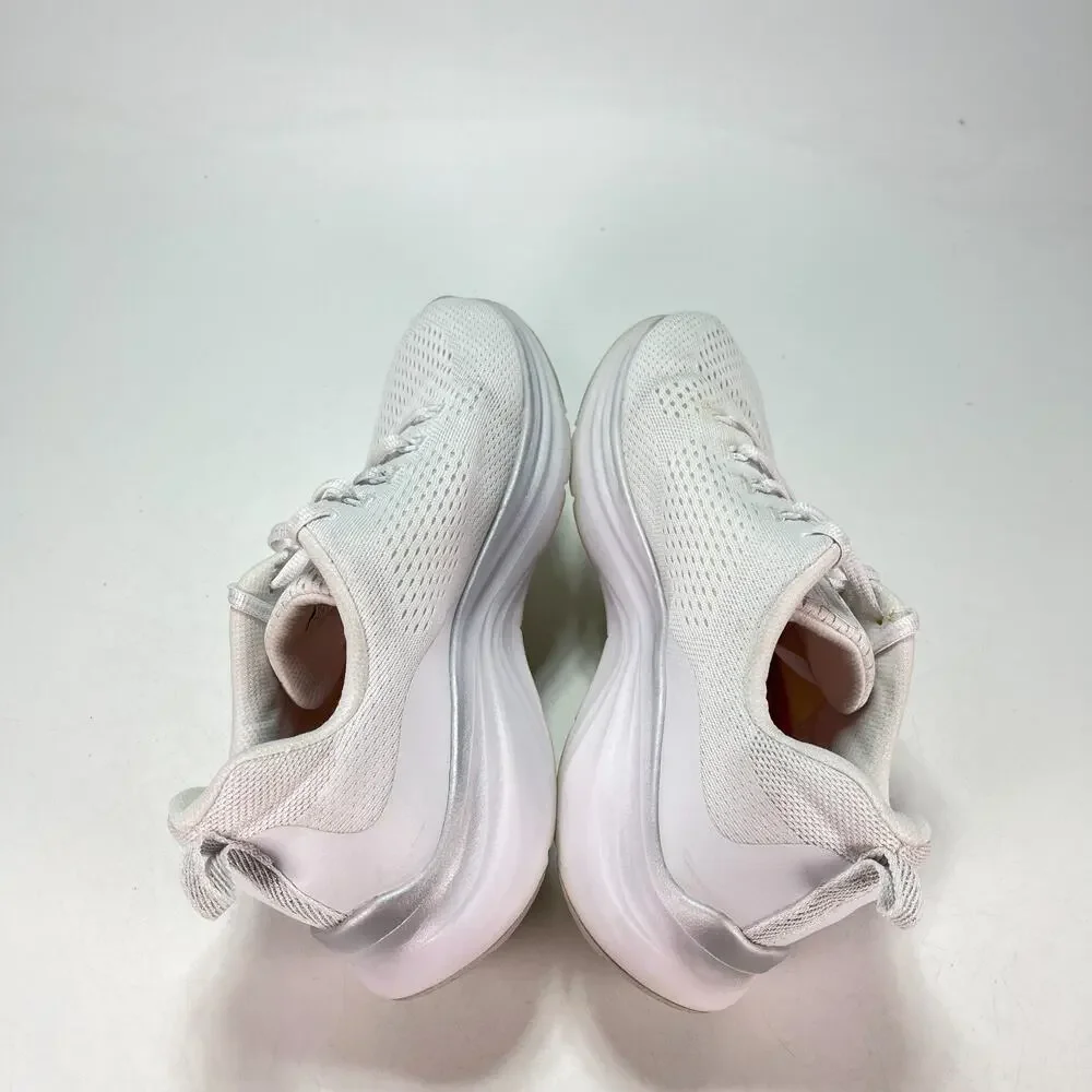 Skechers Vapor Foam Midnight Glimmer White Silver Sneakers 150025 Womens Size 8